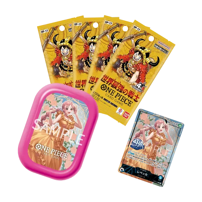 One Piece Mini-tin Pack Set Vol. 4 TS-04 – Rebecca – Pink
